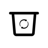 Recycle Bin Icon vector