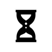 hourglass icon suitable for any type of design project vector