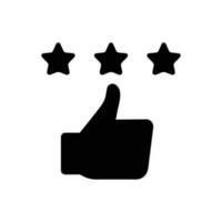 Feedback giving icon vector
