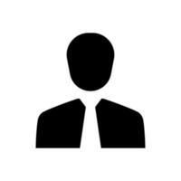 Businessman icon suitable for any type of design project vector