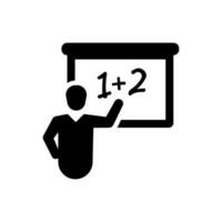 teaching icon suitable for any type of design project vector