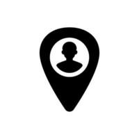 User Location Icon vector