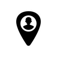 User Location Icon vector