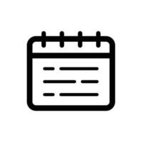 Event schedule icon vector