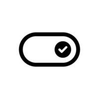 Power Switch Icon vector