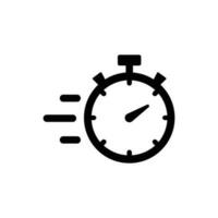 Stopwatch timer icon vector