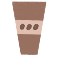 Coffee cup paper png