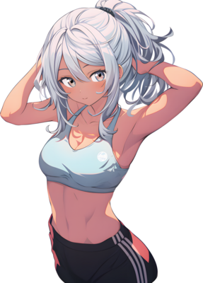 Ai Generated - Anime Girl - Transparent Background 24684165 PNG