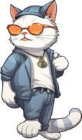 - Sticker - Cool Cat png