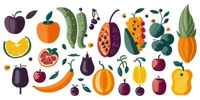 Vector Illustration of Intricate Patterns Inspired by Citrus Peels