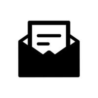 Newsletter, Mail icon vector