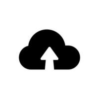 Data Upload Icon vector