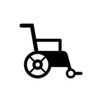 Wheelchair Icon suitable for any type of design projects vector