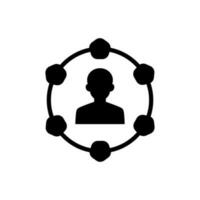 User community icon vector