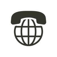 Global Call Icon vector