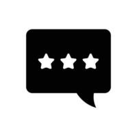 Rating icon suitable for any type of design projects vector