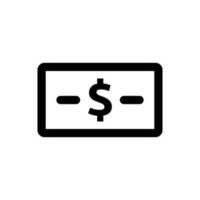 Money icon suitable for any type of design projects vector