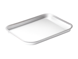 Tray isolated on transparent background, created with png