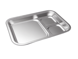 Tray isolated on transparent background, created with png