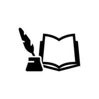 literature icon suitable for any type design projects vector