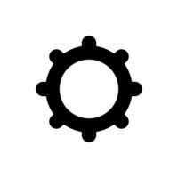Setting Icon suitable for any type of design projects vector