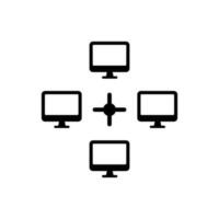 Device connectivity icon vector