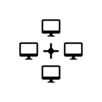 Device connectivity icon vector