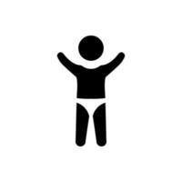 child icon suitable for any type of design projects vector