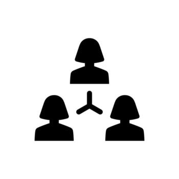 Teamwork vector icon