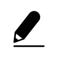 Writing icon perfect for any type of design projects vector