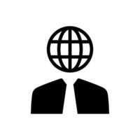 Global Business Icon vector