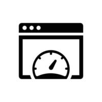 Website dashboard icon vector