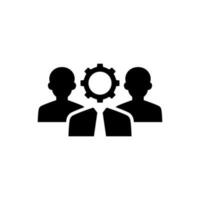 Support Team Icon vector