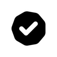 Check Mark Icon vector