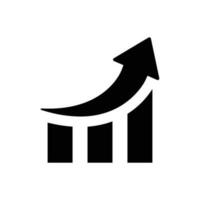 Growth Chart Icon vector