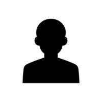 Simple illustration of a account icon vector