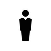 Business man icon vector