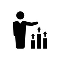 Business Progress Icon vector