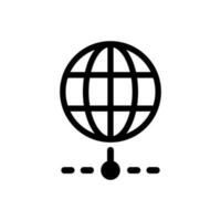 Simple illustration of a network icon vector