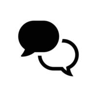 Conversation and Discussion Icon vector