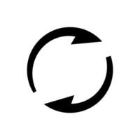 Rotation Icon suitable for any type of design projects vector