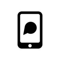 Mobile Message Icon vector