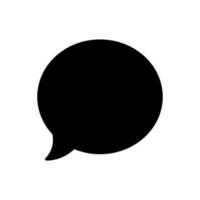 Bubble Speech Icon vector
