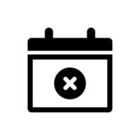 deadline icon suitable for any type of design projects vector