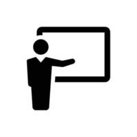 Presentation Training Icon vector