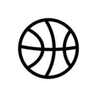 baloncesto icono adecuado para ninguna tipo de diseño proyecto vector