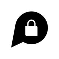Private Message Icon vector