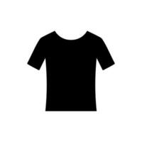 camiseta icono adecuado para ninguna tipo de diseño proyecto vector