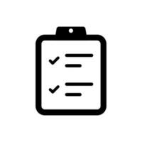 Questionnaire Icon suitable for any type design projects vector
