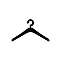 Cloth hanger icon vector